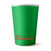 BICCHIERI CARTA 7 OZ CF.25PZ VERDE (40pz)